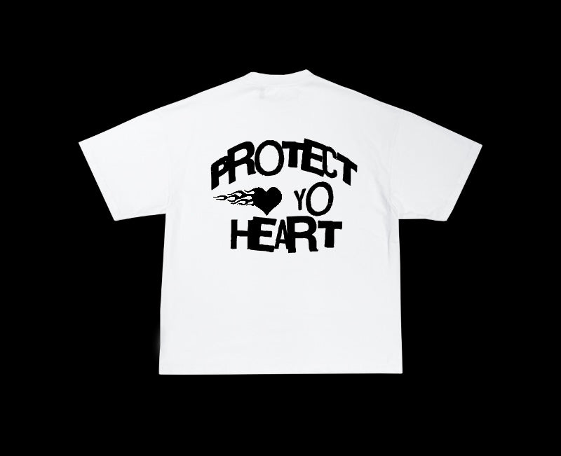 'Protect Yo Heart' T-SHIRT WHITE