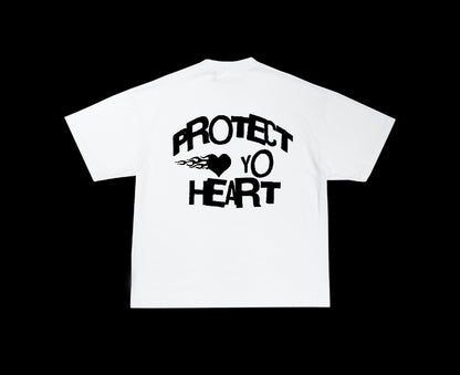 'Protect Yo Heart' T-SHIRT WHITE