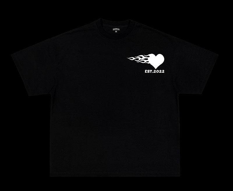 "Protect Yo Heart" T-SHIRT BLACK