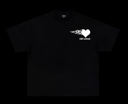 "Protect Yo Heart" T-SHIRT BLACK
