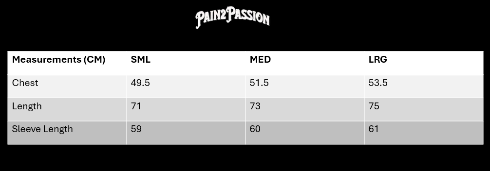 "Pain2Passion" LS